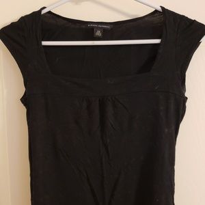 Banana Republic black t- shirt xs